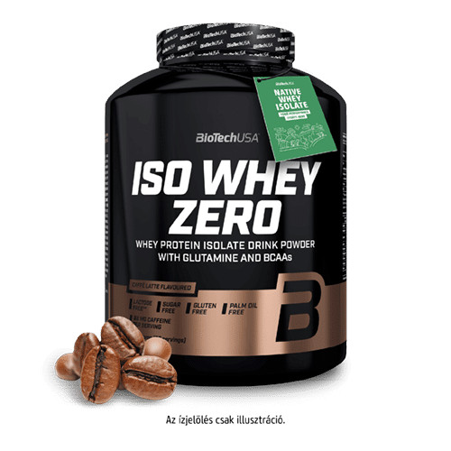 BioTechUSA Iso Whey Zero - 2270 g Caffé latte