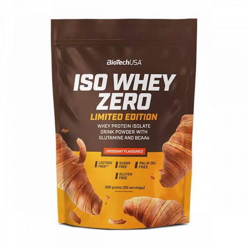 BiotechUSA Iso Whey Zero 500 g Croissant (limitált kiadás)