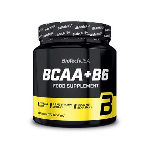 BioTechUSA BCAA+B6 - 340 tabletta