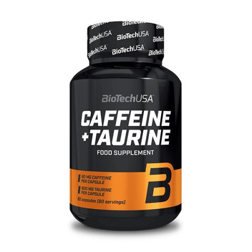 BioTechUSA Caffeine + Taurine - 60 kapszula