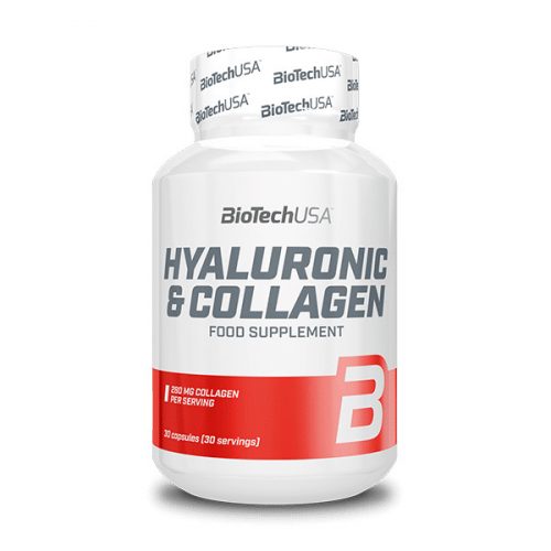 BioTechUSA Hyaluronic & Collagen - 30 kapszula