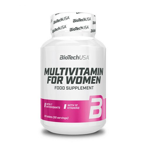 BioTechUSA Multivitamin For Women tabletta – 60db tabletta