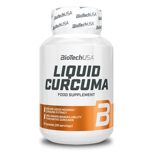 BioTechUSA Liquid Curcuma - 30 db kapszula