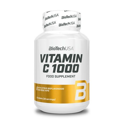 BioTechUSA Vitamin C 1000 Bioflavonoids - 30 tabletta