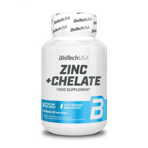 BioTechUSA Zinc+Chelate - 60 tabletta