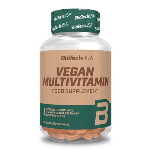 BioTechUSA Vegan Multivitamin tabletta – 60 db tabletta