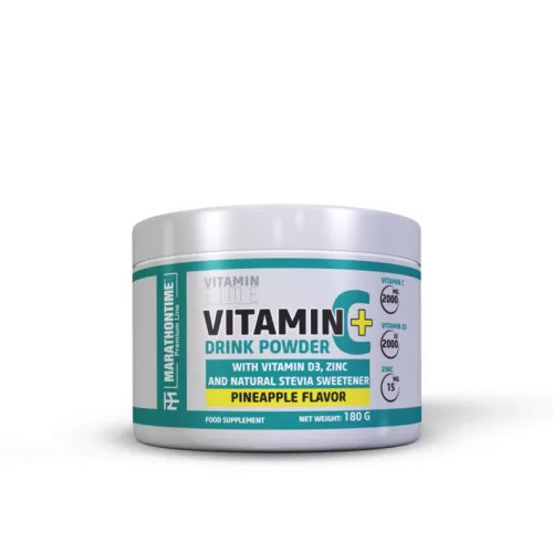 Marathontime VitaminC 2000 mg+D3+ZN 180g