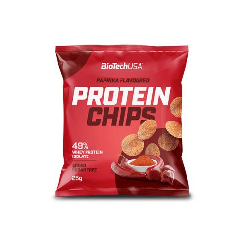 BioTechUSA Protein Chips - paprika ízű