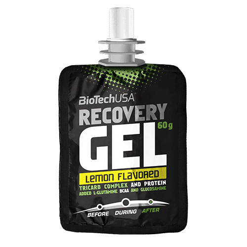 BioTechUSA Recovery Gel - 60 g - citrom