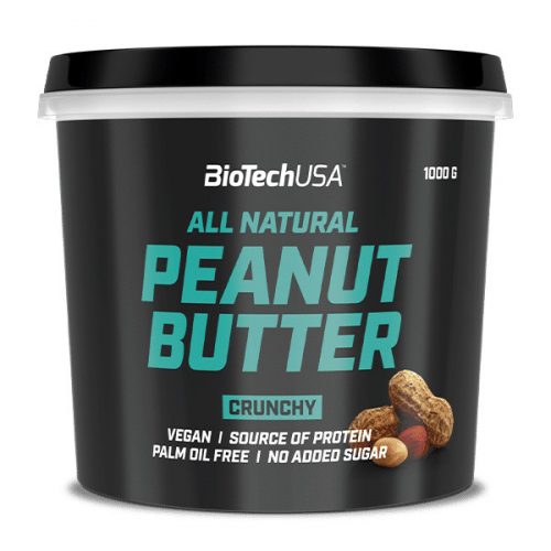 BioTechUSA Peanut Butter mogyoróvaj - 1000 g - Smooth (krémes)