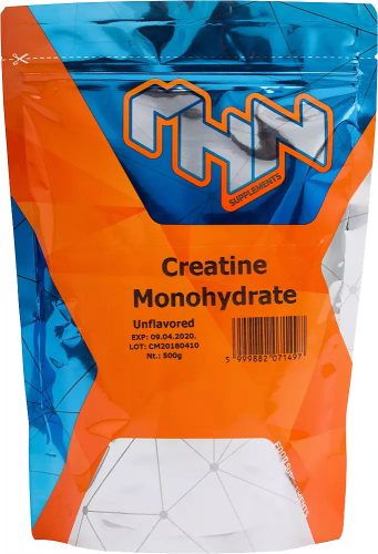 MHN Supplements Creatine Monohydrate 500 g - ízesítetlen