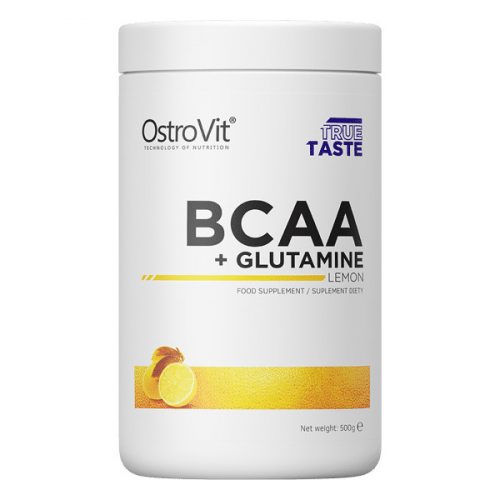 OstroVit BCAA + Glutamine 500 g - citrom