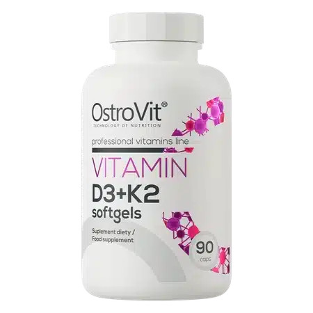 OstroVit Vitamin D3 + K2 softgels 90 kapszula