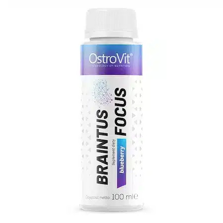 OstroVit Braintus Focus Shot 100 ml - áfonya