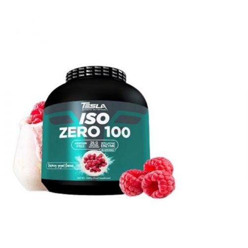 Tesla Iso Zero 100 2000g - málna joghurt