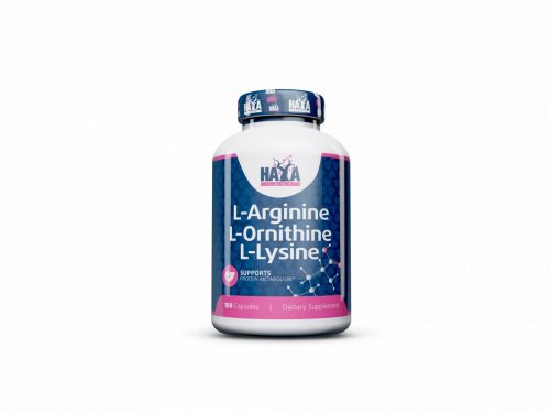 Haya Labs – L-Arginine L-Ornithine L-Lysine / 100 kapszula