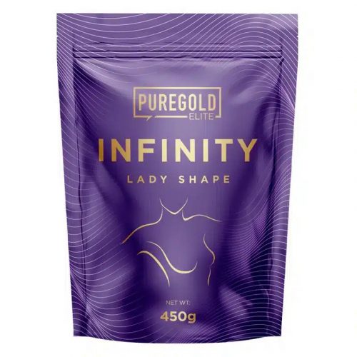 Pure Gold Infinity Lady Shape étkezés helyettesítő shake 450g - White Chocolate Vanilla