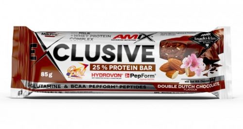 AMIX Nutrition - Exclusive Protein Bar /85 g - double dutch chocolate