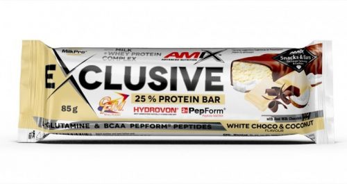 AMIX Nutrition - Exclusive Protein Bar /85 g - White Choco & Coconut