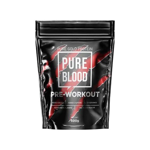 Pure Gold Pure Blood edzés előtti energizáló 500g - tutti frutti