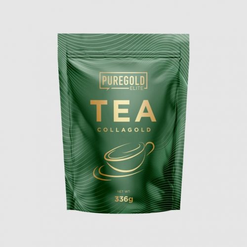 Pure Gold CollaGold Tea Marha és Hal kollagén italpor - fekete tea