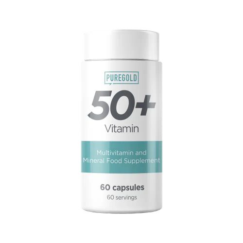 Pure Gold Daily Vitamin 50+ étrendkiegészítő kapszula - 60 caps