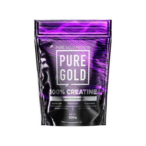 Pure Gold 100% Creatine Monohydrate - 500g - cola