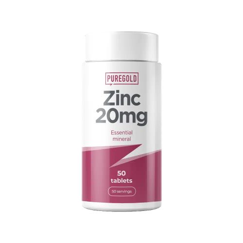 Pure Gold Zinc 20mg étrendkiegészítő tabletta – 50 tabletta