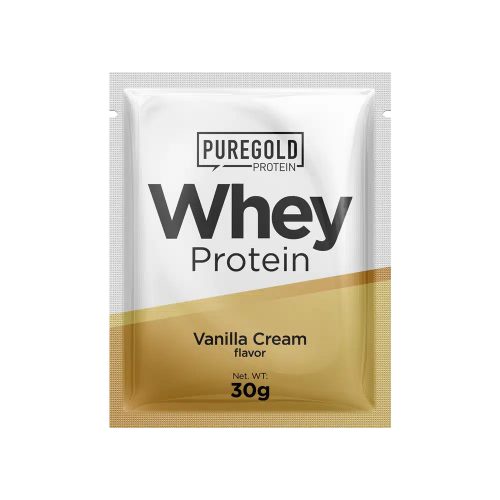 Pure Gold Whey Protein fehérjepor - 30g (1 adag) - vanília