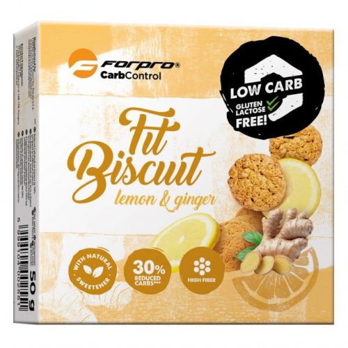 Forpro Fit Biscuit 50g - citrom-gyömbér