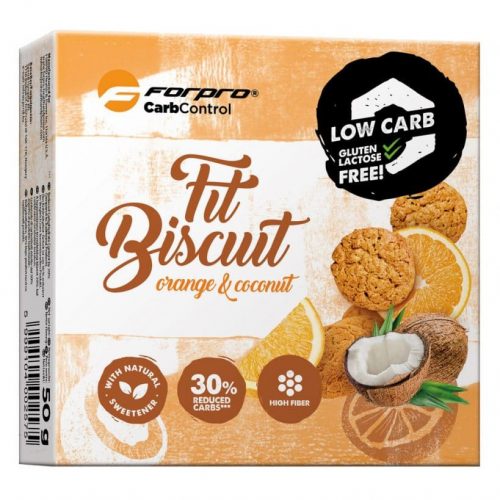 Forpro Fit Biscuit 50g - narancs-kókusz