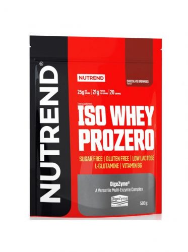 Nutrend Iso whey Prozero 500 g - Strawberry Cheesecake