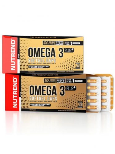 Nutrend Omega 3 Plus Softgel Caps - 120 kapszula