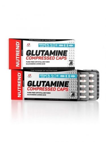 Nutrend Glutamin Compressed Caps - 120 kapszula