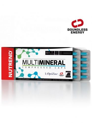 Nutrend MultiMineral Compressed Caps - 60 kapszula