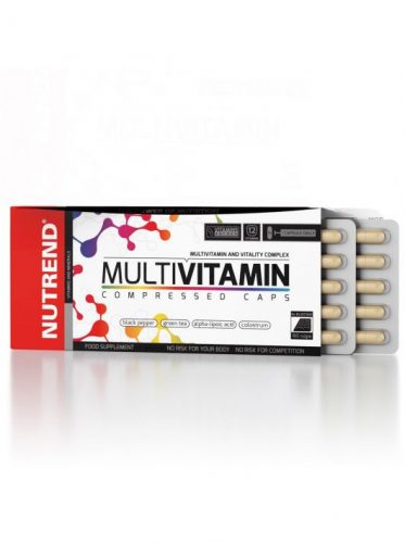 Nutrend MultiVitamin Compressed Caps - 60 kapszula