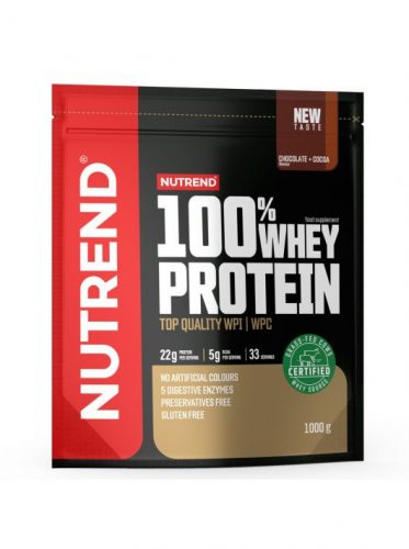 Nutrend 100% Whey Protein 1000g - Banana + Strawberry