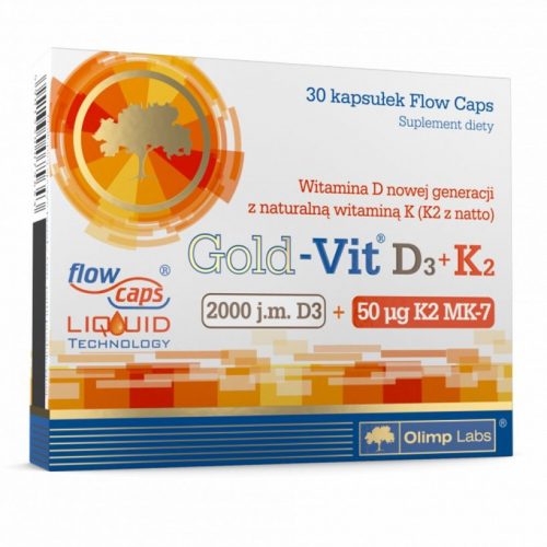 Olimp Gold Omega 3  D3 + K2 - 30 kapszula