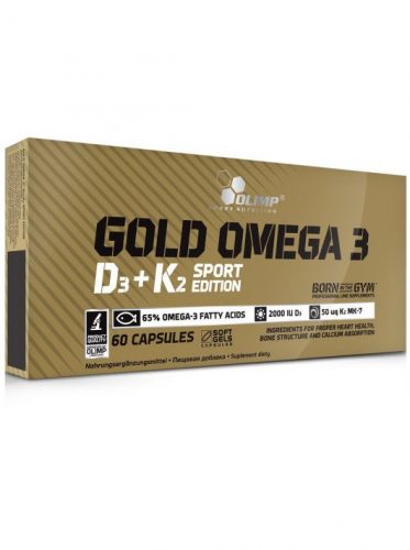 Olimp Gold Omega 3  D3 + K2 SE - 60 kapszula