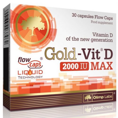 Olimp Labs Gold VIT D Max 2000 IU - 30 kapszula