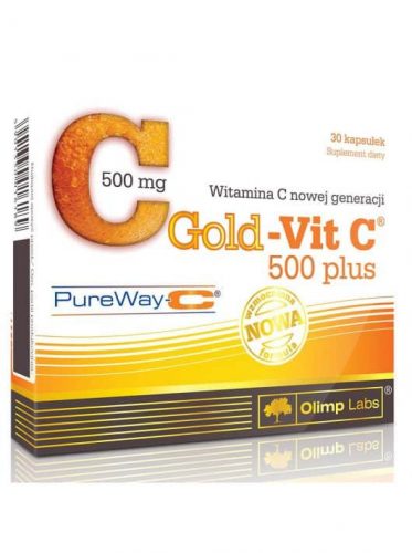 Olimp Labs GOLD-VIT C® 500 PLUS - 30 kapszula