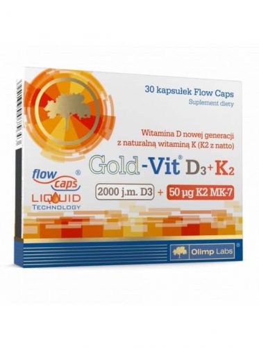 Olimp Labs Gold-Vit D3+K2 vitamin 30 kapszula