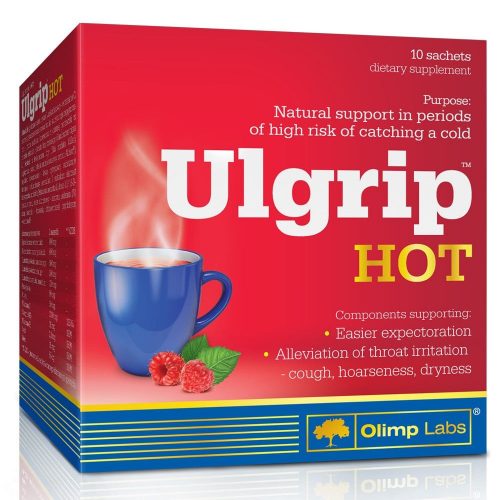 Olimp Ulgrip Hot - 10 tasak málna íz