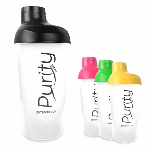 QNT Purity Shaker - 600 ml - Fekete/Transparent