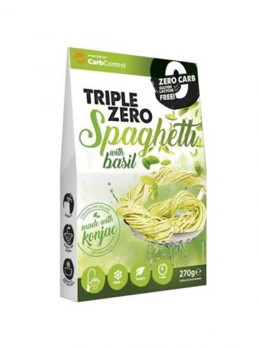 Forpro Triple Zero Pasta - Spaghetti with basil 270g