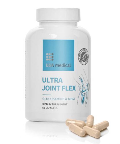 USA medical - ULTRA JOINT FLEX 60 db  Porc támogató kapszula C-vitaminnal és MSM-el