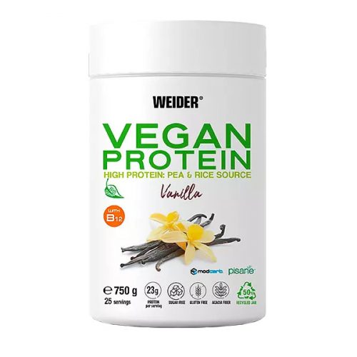 Weider Vegan Protein 750 g vegán fehérjepor - bogyós gyümölcsök